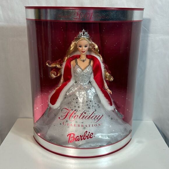 2001 Holiday Celebration Barbie Special Edition NEVER OPENED BRAND NEW !!! - Picture 1 of 6